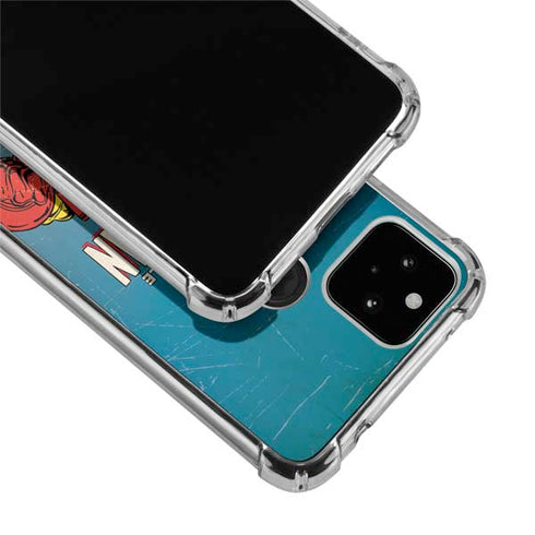 Marvel Classic Comics The Invincible Iron Man Google Pixel 5 Clear Case